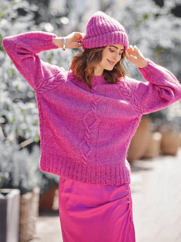 knitted pullover