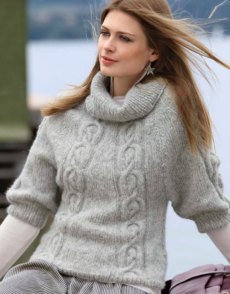 knitted pullover