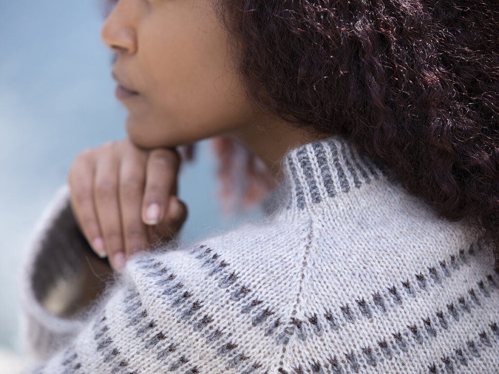 knitted pullover