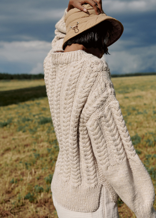 knitted pullover