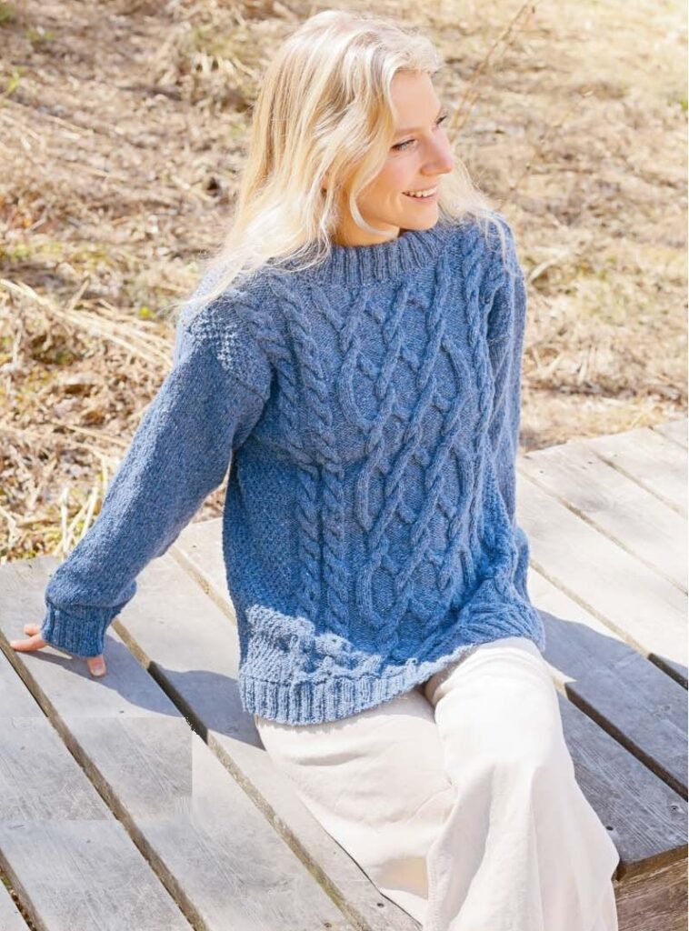 knitted pullover