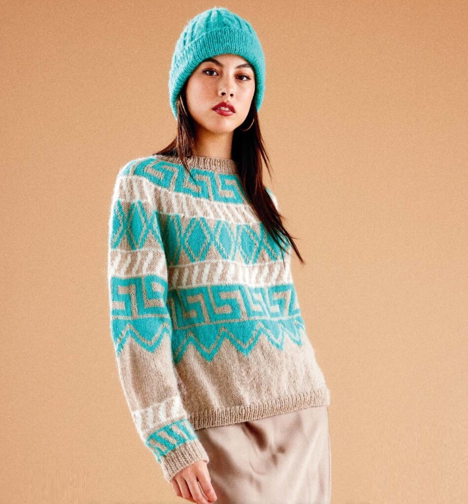 knitted pullover