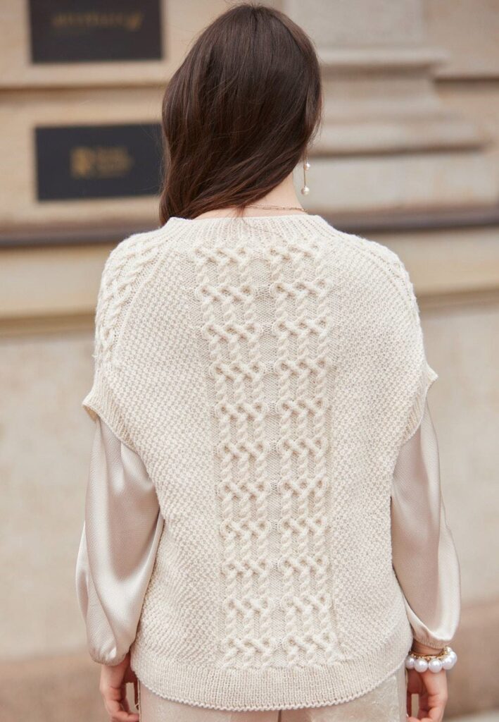 knitted vest