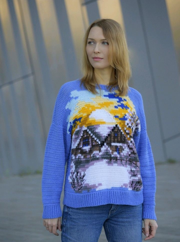 knitted pullover