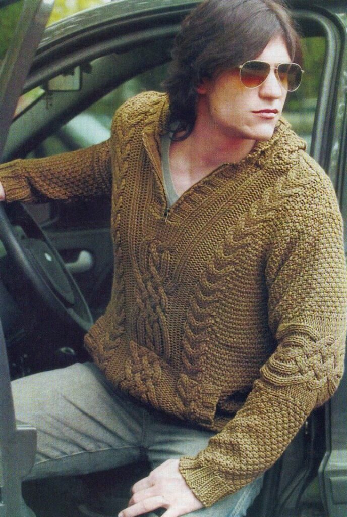 knitted pullover