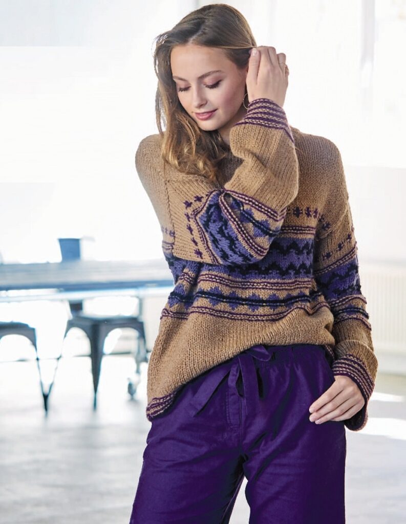 knitted pullover