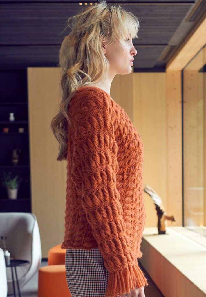 knitted pullover