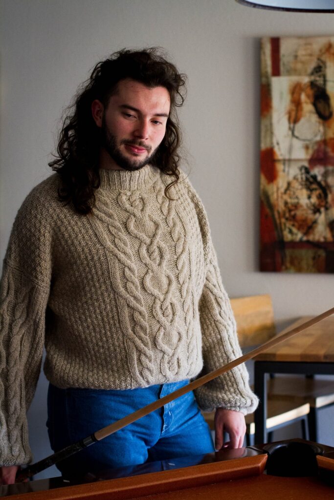 knitted pullover