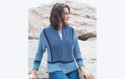 knitted cardigan