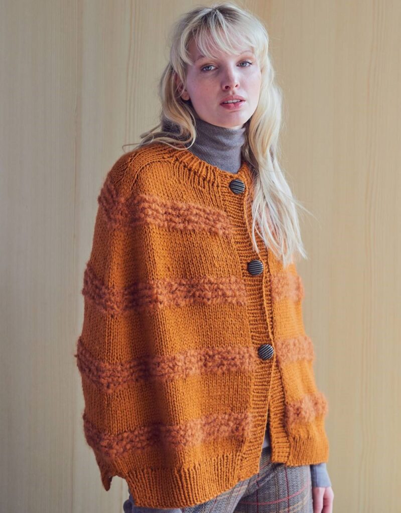 knitted poncho