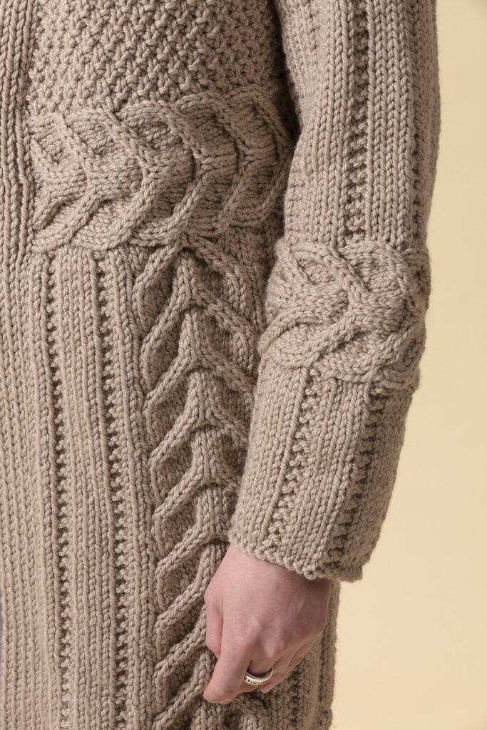 knitted cardigan