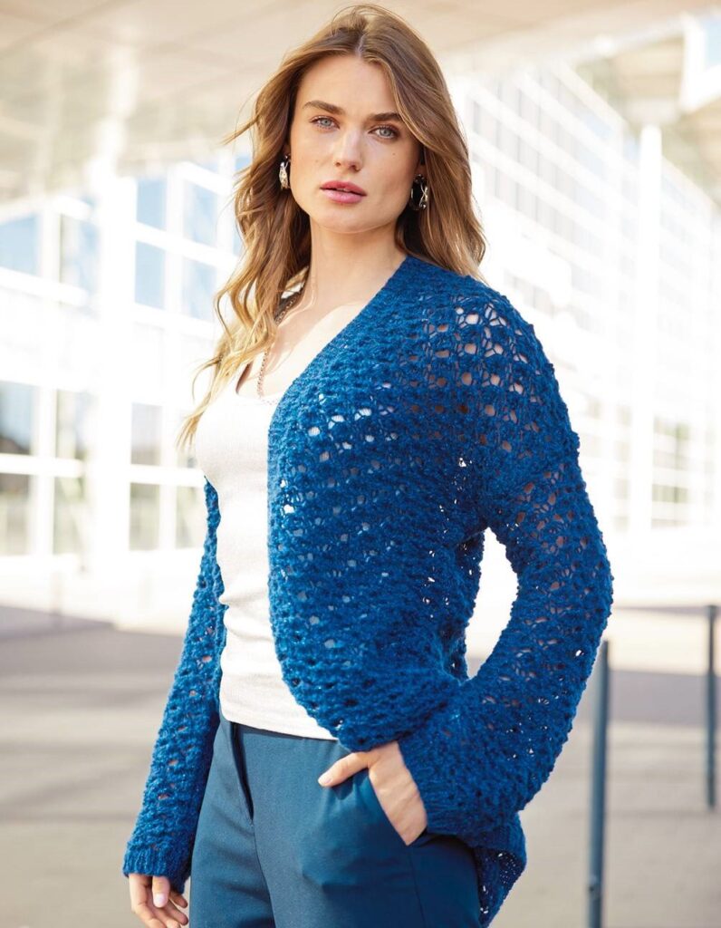 knitted cardigan