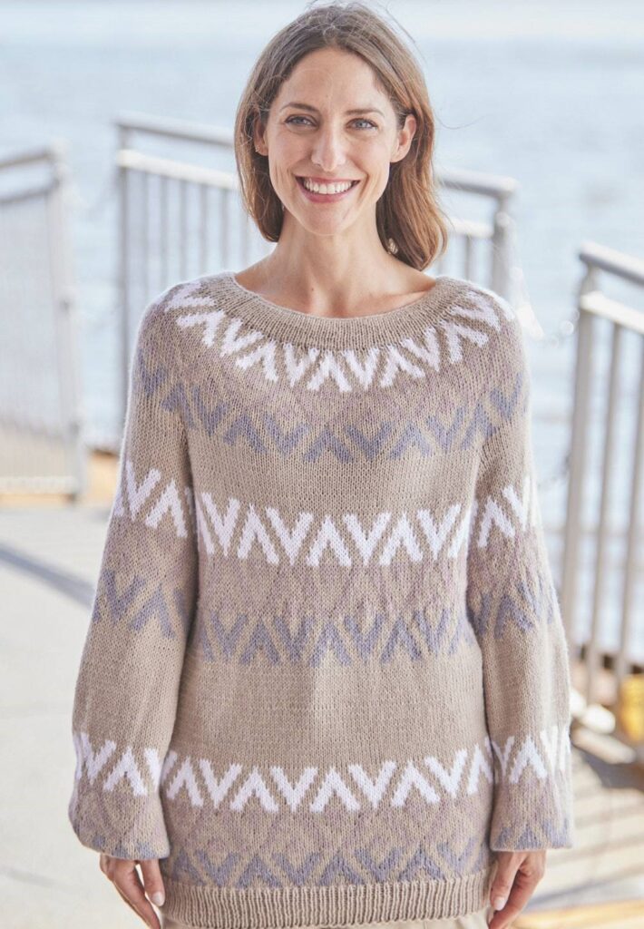 knitted pullover