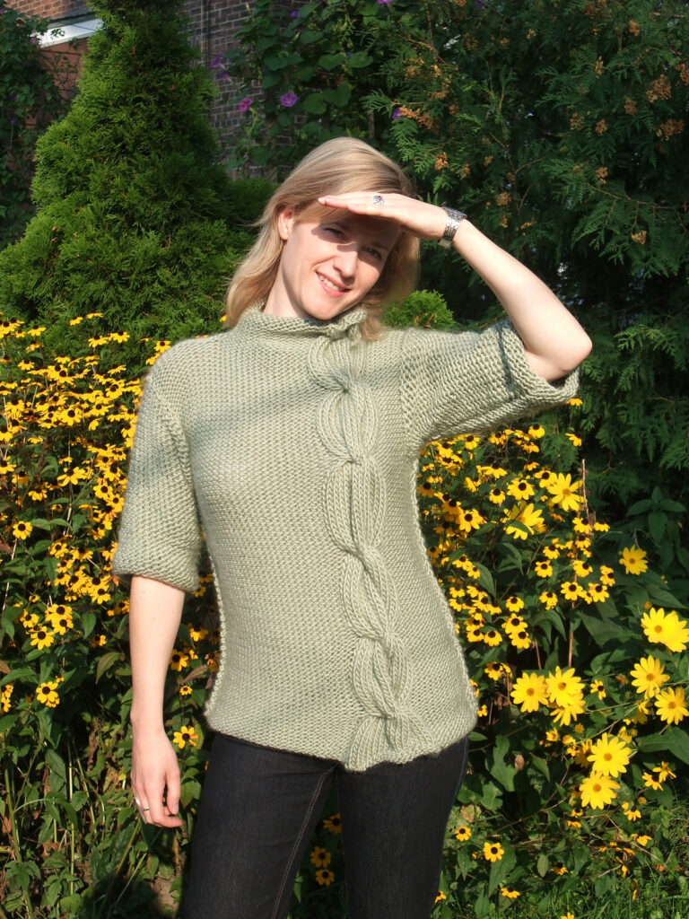 knitted pullover