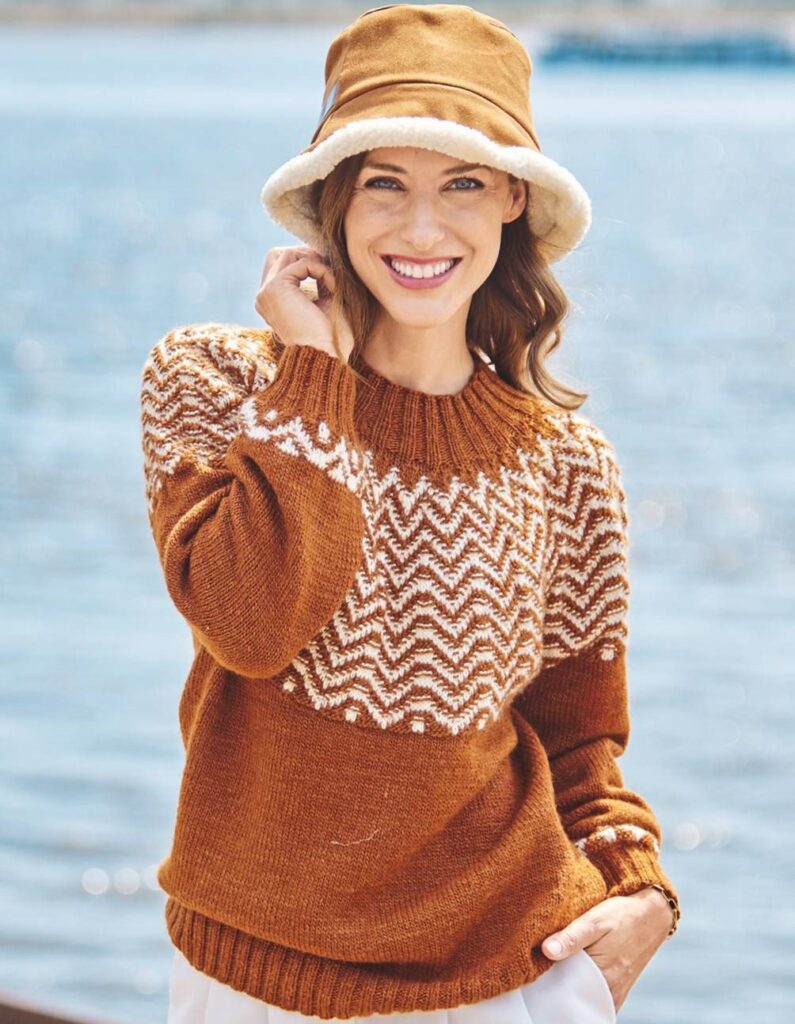 knitted pullover