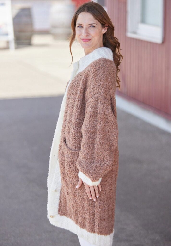 knitted cardigan