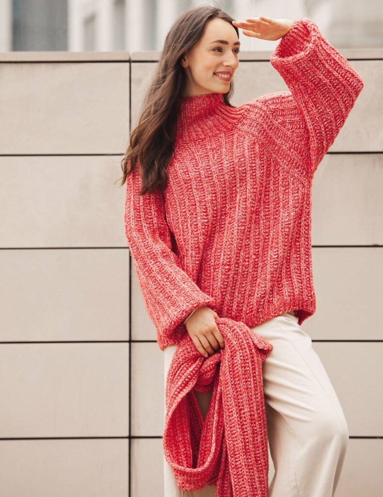 knitted pullover