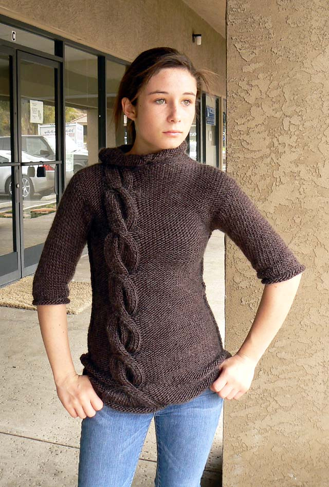 knitted pullover