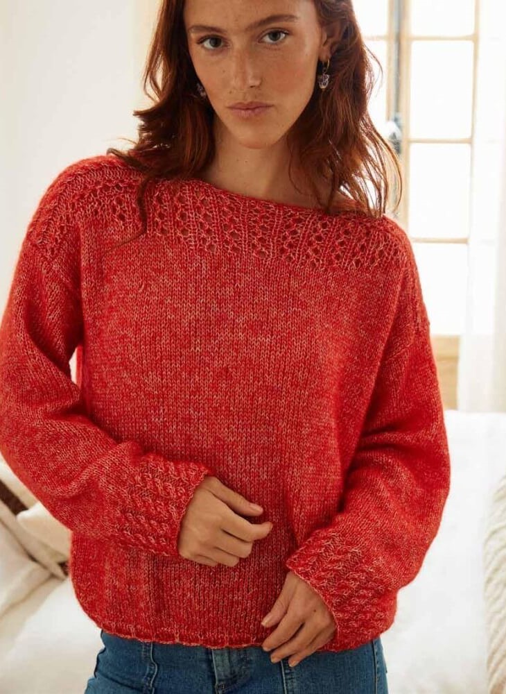 knitted pullover