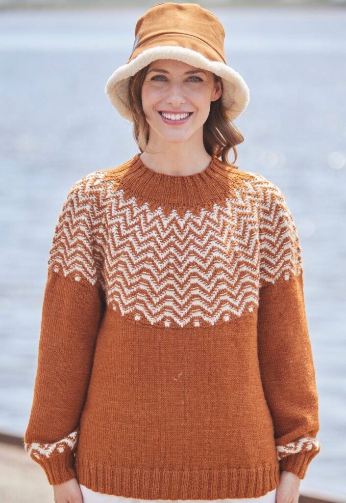 knitted pullover