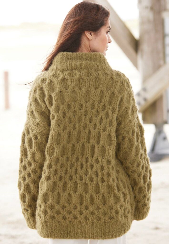 knitted cardigan