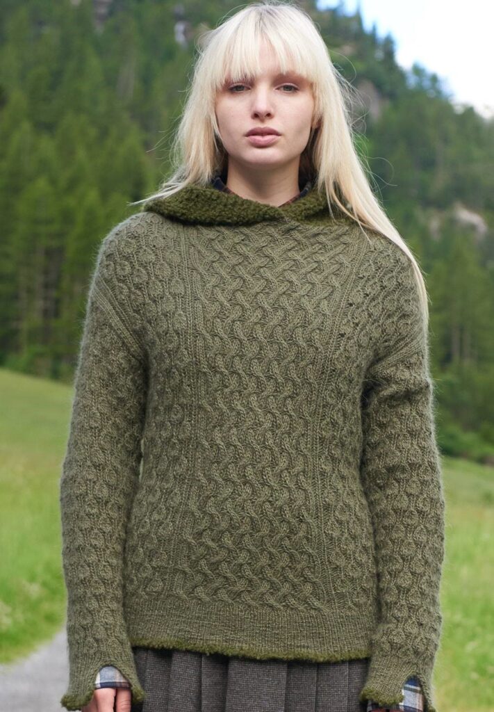 knitted pullover