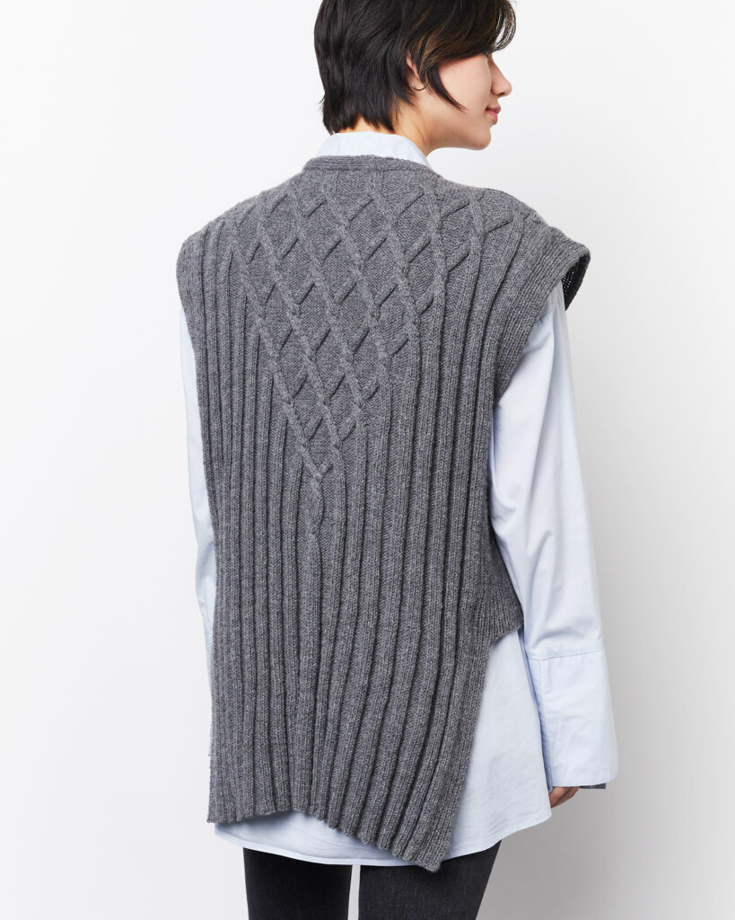 knitted vest