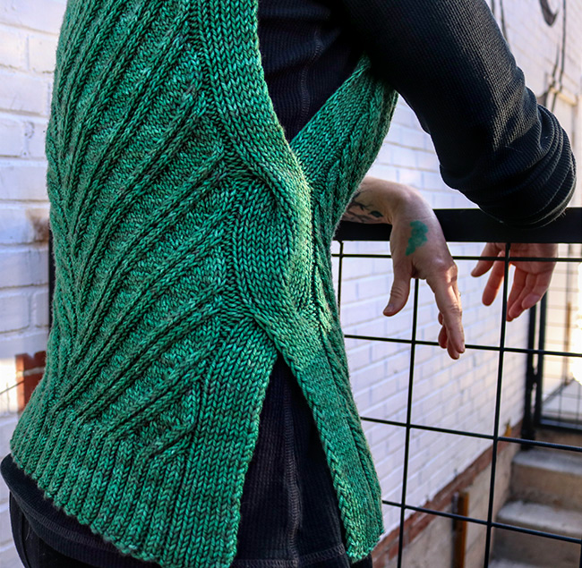 knitted vest