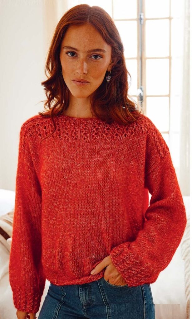 knitted pullover