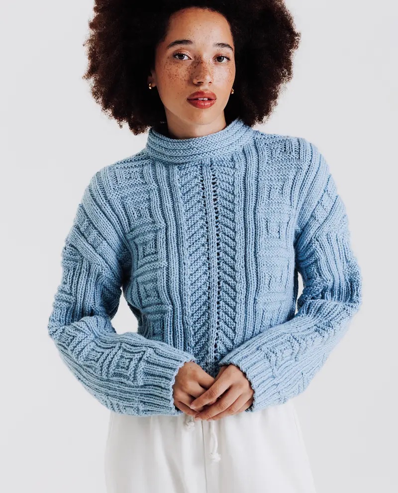 knitted pullover