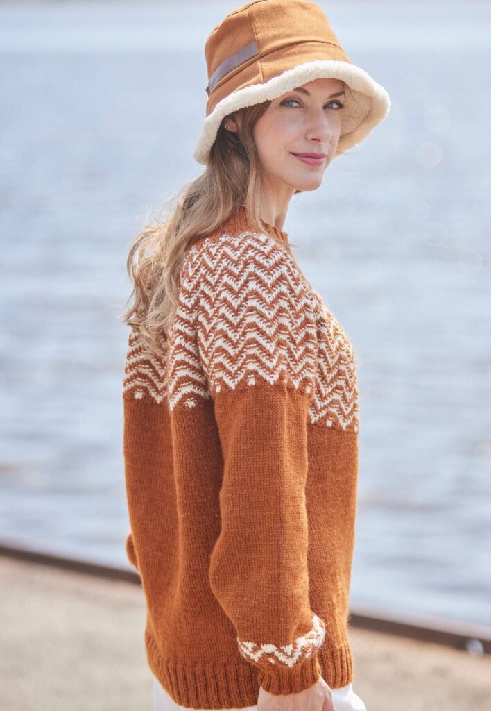 knitted pullover