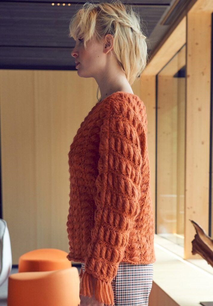 knitted pullover