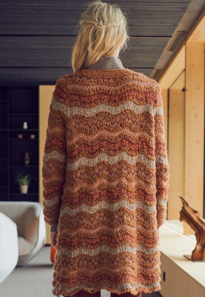 knitted cardigan