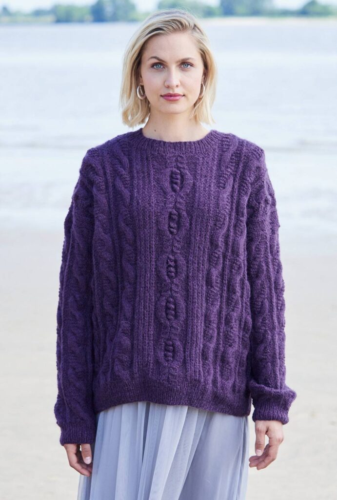 knitted pullover