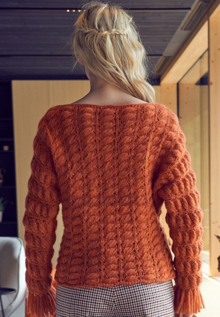 knitted pullover