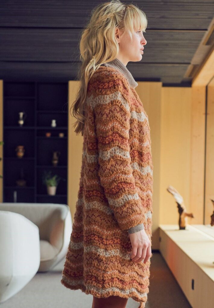 knitted cardigan