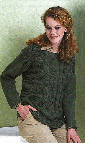 knitted pullover