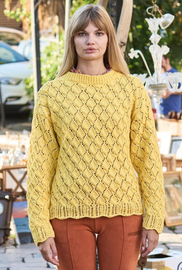 knitted pullover