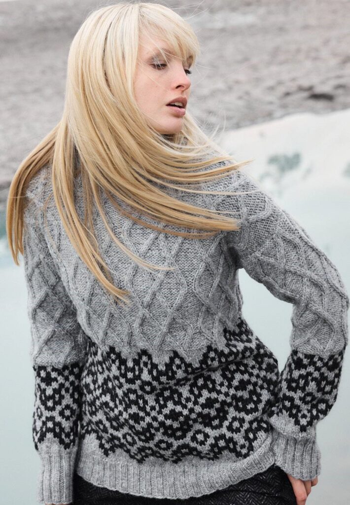 knitted pullover