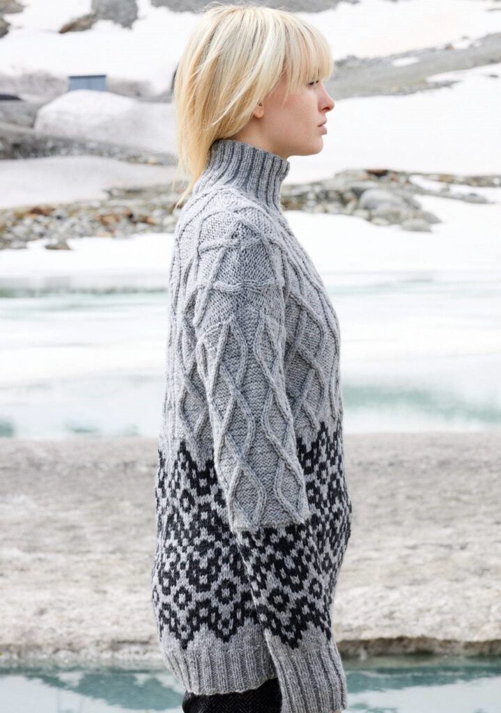 knitted pullover