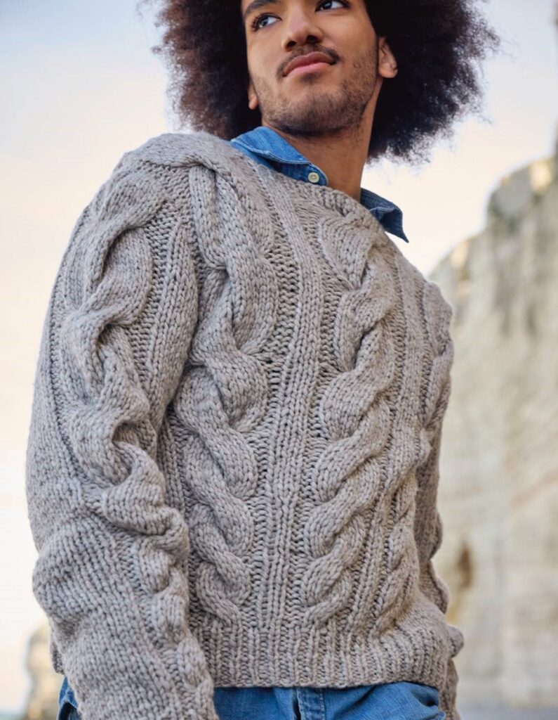 knitted pullover