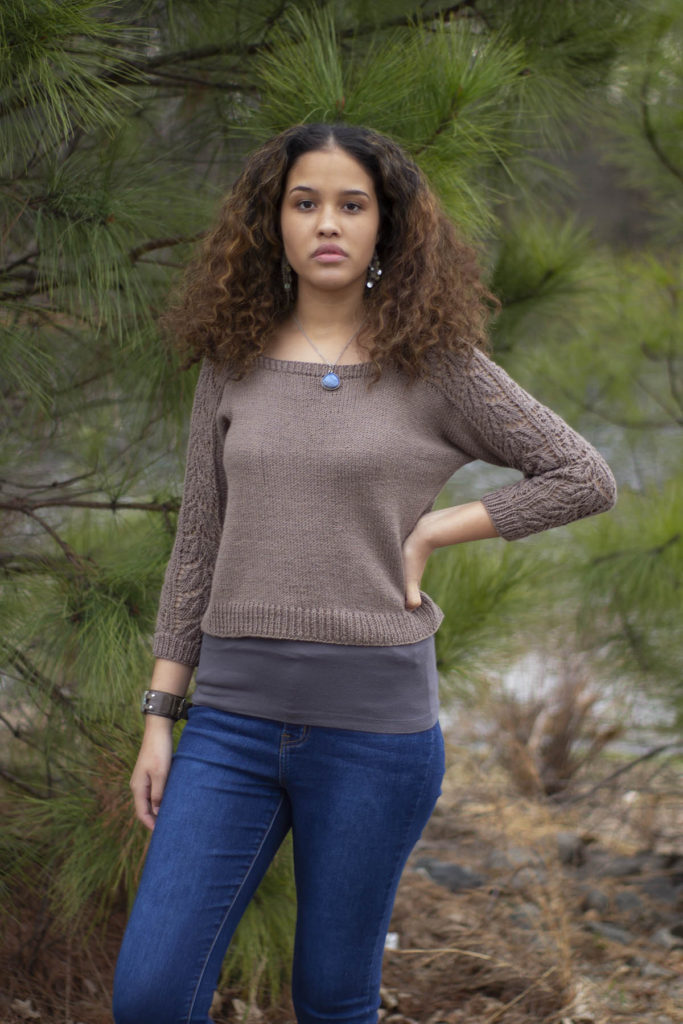 knitted pullover