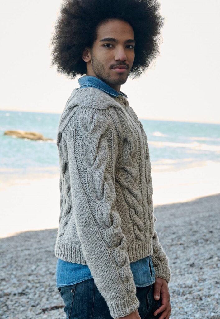 knitted pullover