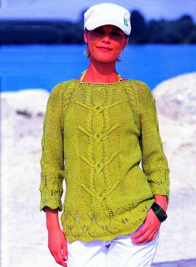 knitted pullover