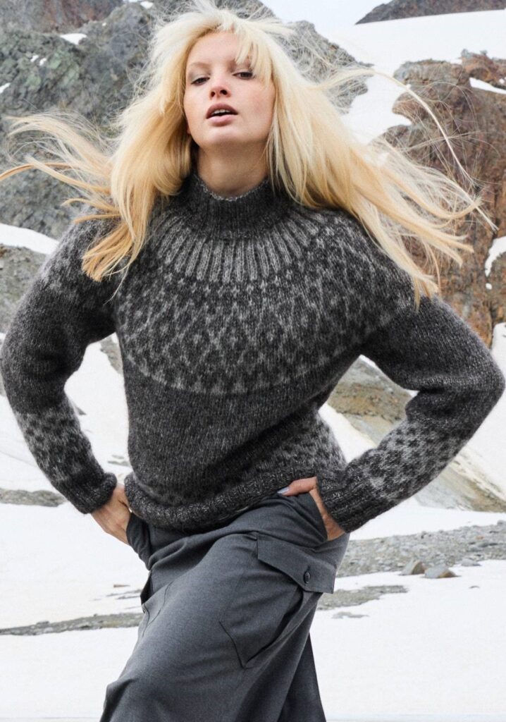 knitted pullover