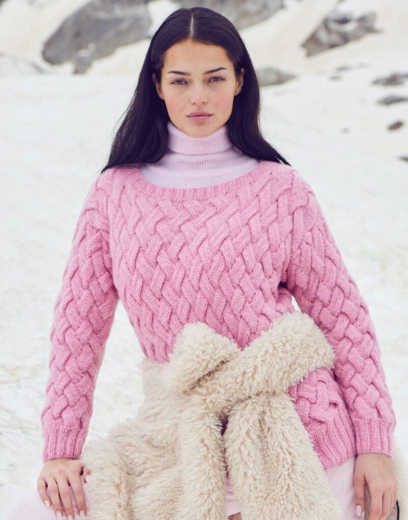 knitted pullover