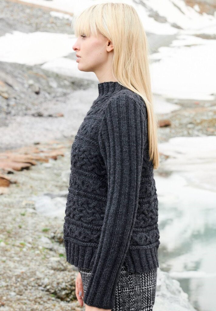 knitted pullover