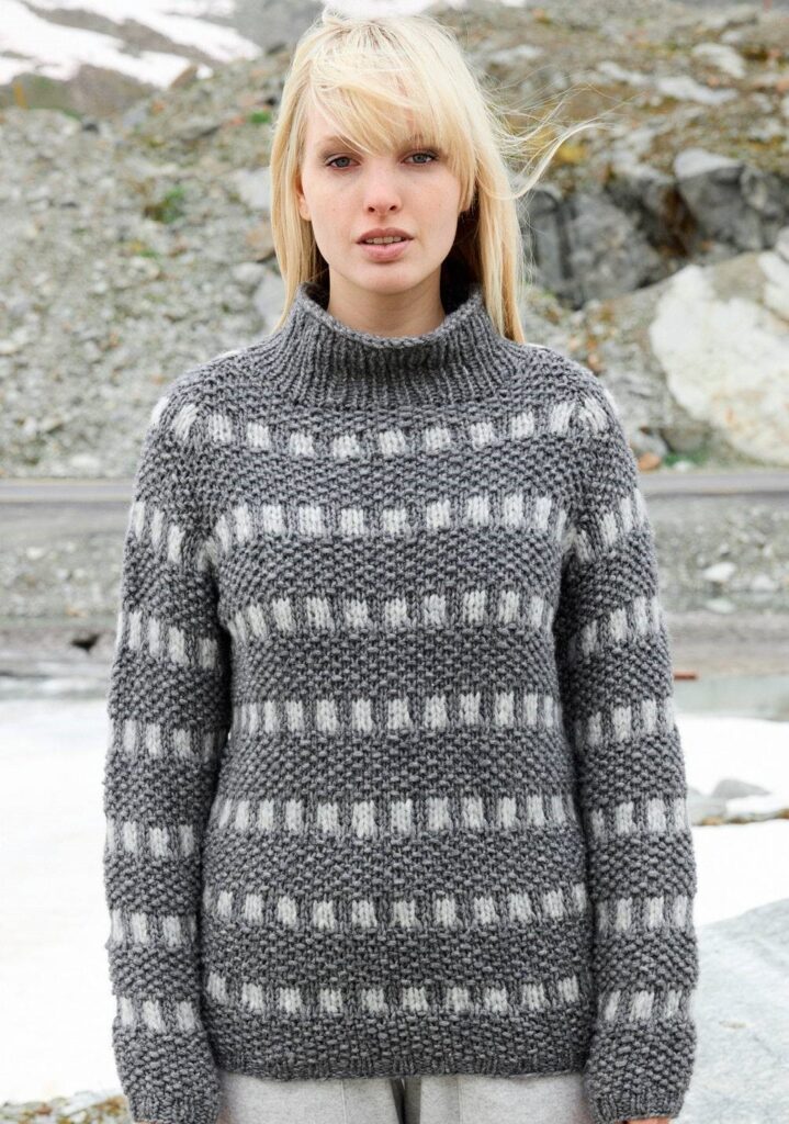 knitted pullover