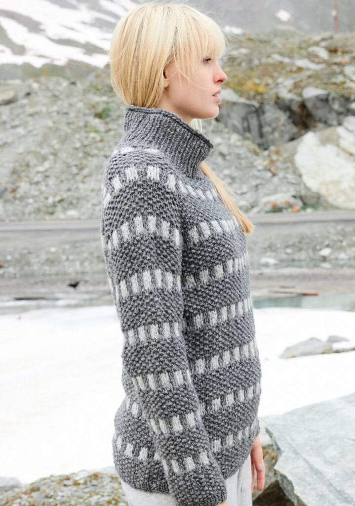 knitted pullover