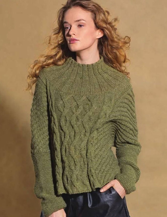 knitted pullover